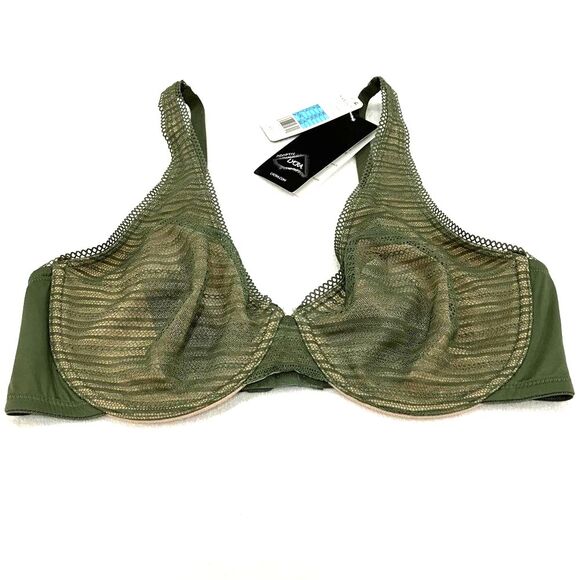 Natori Revive Full Fit Underwire Bra 36C NWT 734304 Vine Green GN144 MSRP $66 - Picture 1 of 7